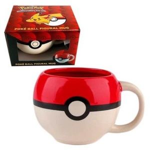 (NEW) Official Pokémon pokeball mug